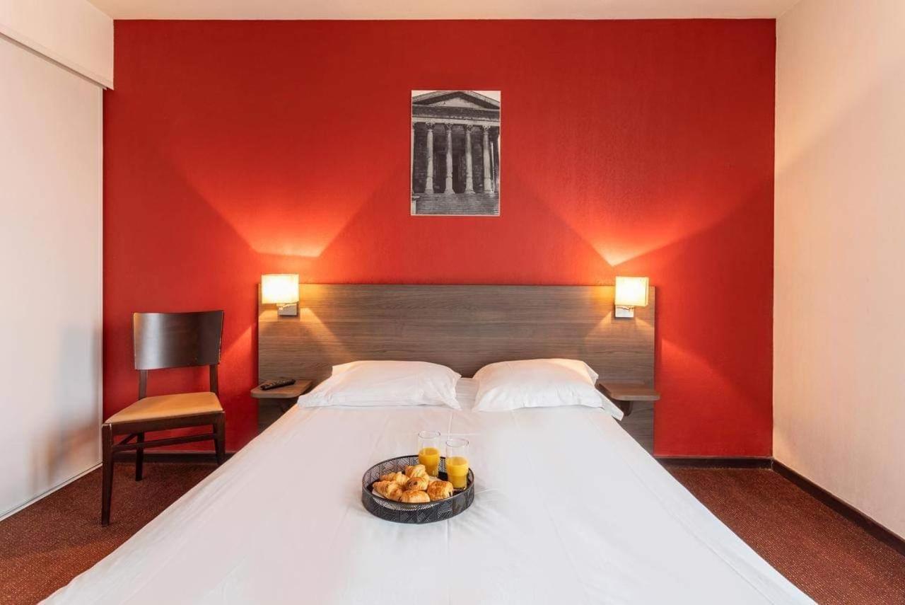 Studio Privatif Dans Hotel Residence Nimes Gare Exterior foto